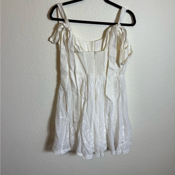 ZIMMERMANN Alight Corset White Mini Dress - Picture 4 of 12